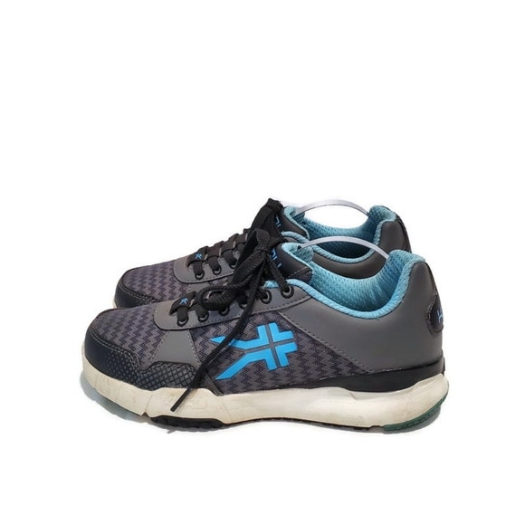 Kuru Quantum Sneakers Size 5 Black Blue Style 20133150 - Picture 6 of 14